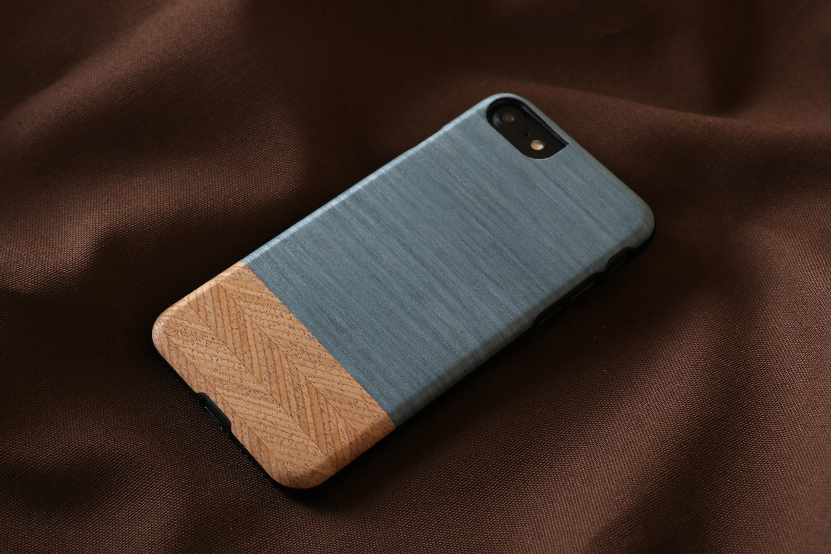 MAN&WOOD iPhone 7/8 Case Denim Black