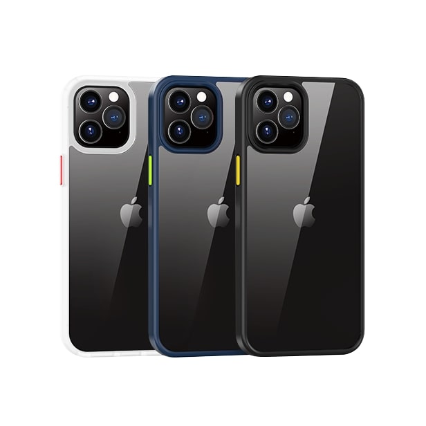 Devia Shark iPhone 12 Pro Max Atsparus Smūgiui Dėklas Baltas