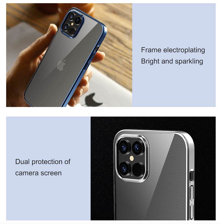 Devia Glimmer maciņš iPhone 12 Pro Max sudrabkrāsas