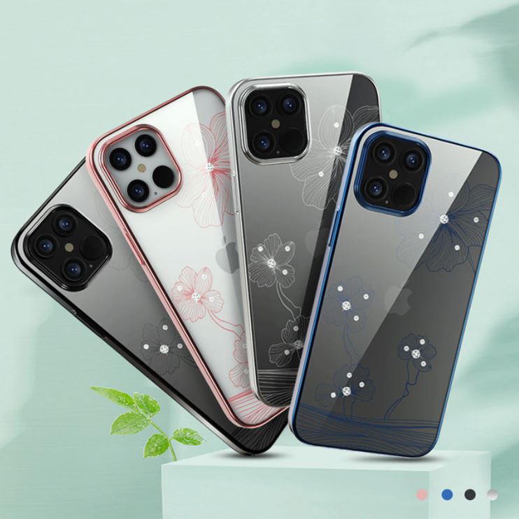 Devia Crystal Flora iPhone 12 Pro Max Korpus Must