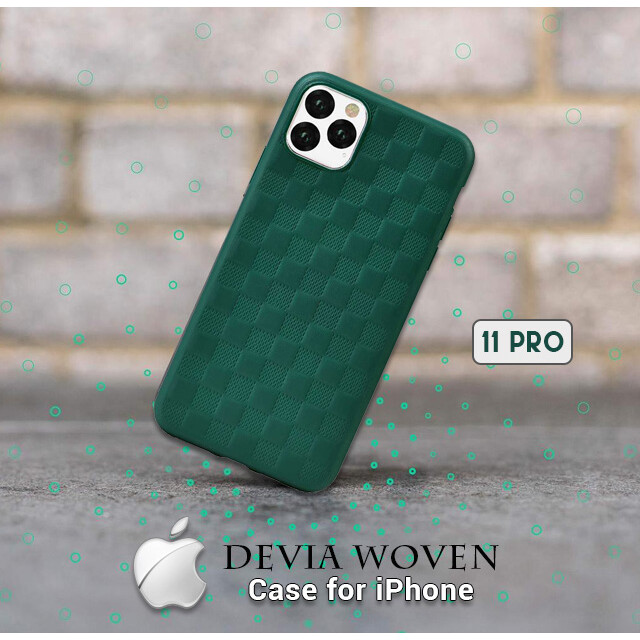 Devia Woven2 iPhone 11 Pro Vāciņš Zaļš