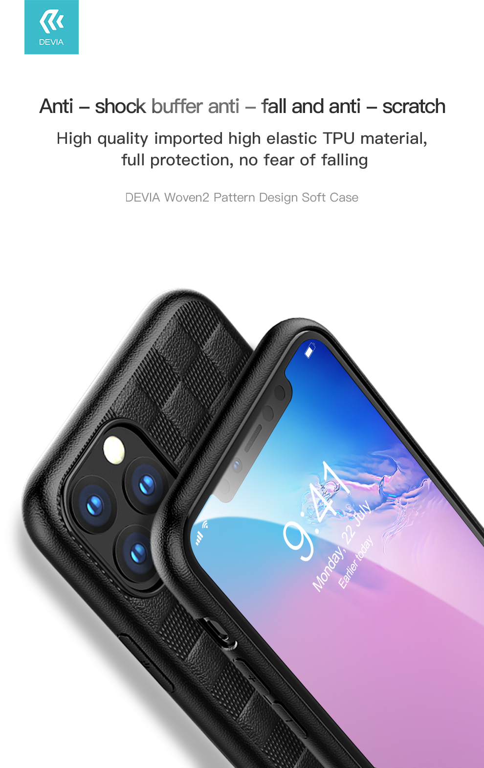 Devia Woven2 iPhone 11 Pro Max Case Red