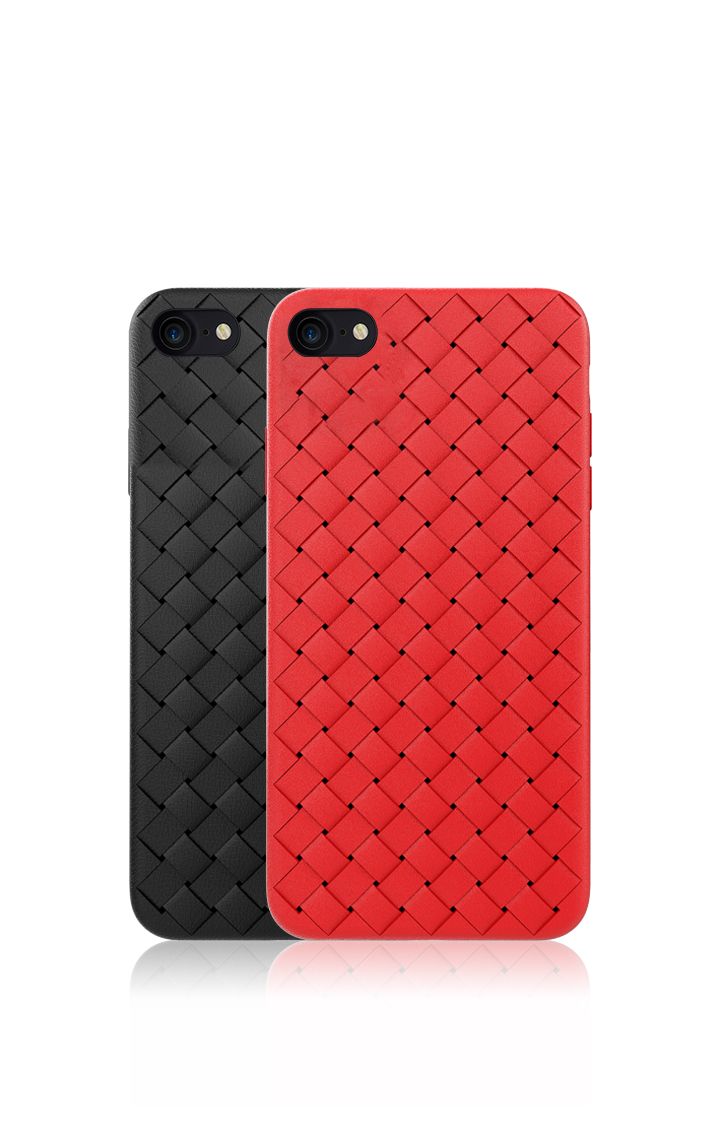 Devia SE2 Red Woven Pattern Soft Case
