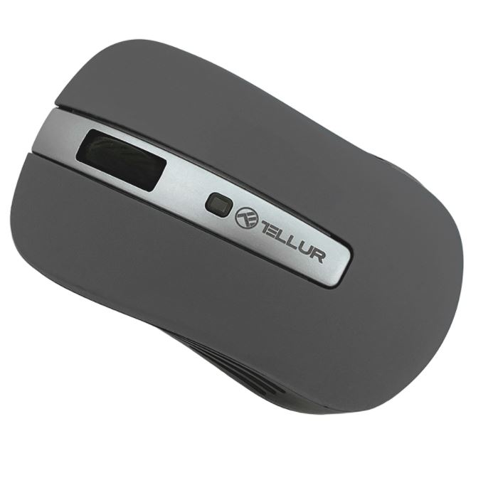 Tellur Basic Wireless Mouse, LED Dark Grey