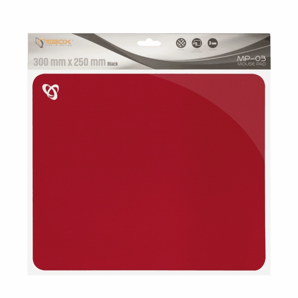 Sbox MP-03R Gel Mouse Pad Red