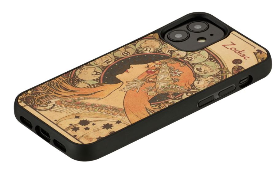 MAN&WOOD case for iPhone 12 mini zodiac black
