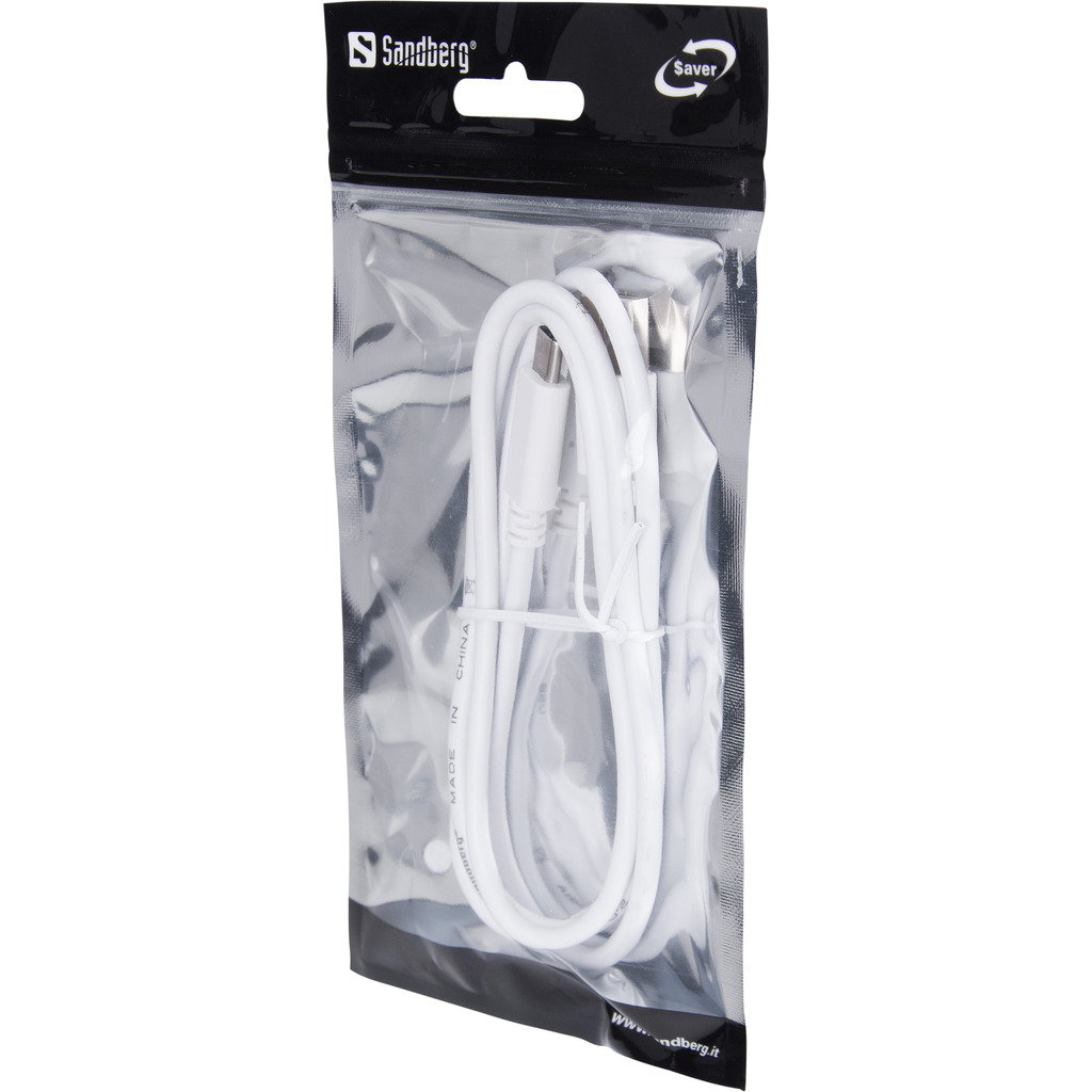 Sandberg 336-15 USB 2.0 A Male - Type C Male