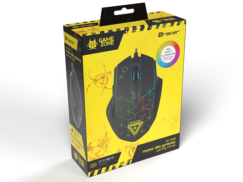 Tracer 46797 Game Zone XO RGB Gaming Mouse