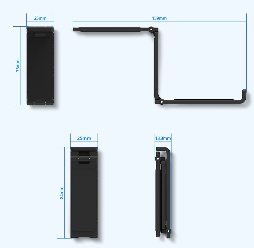 Zalman ZM-FH10 BK Aluminum Black