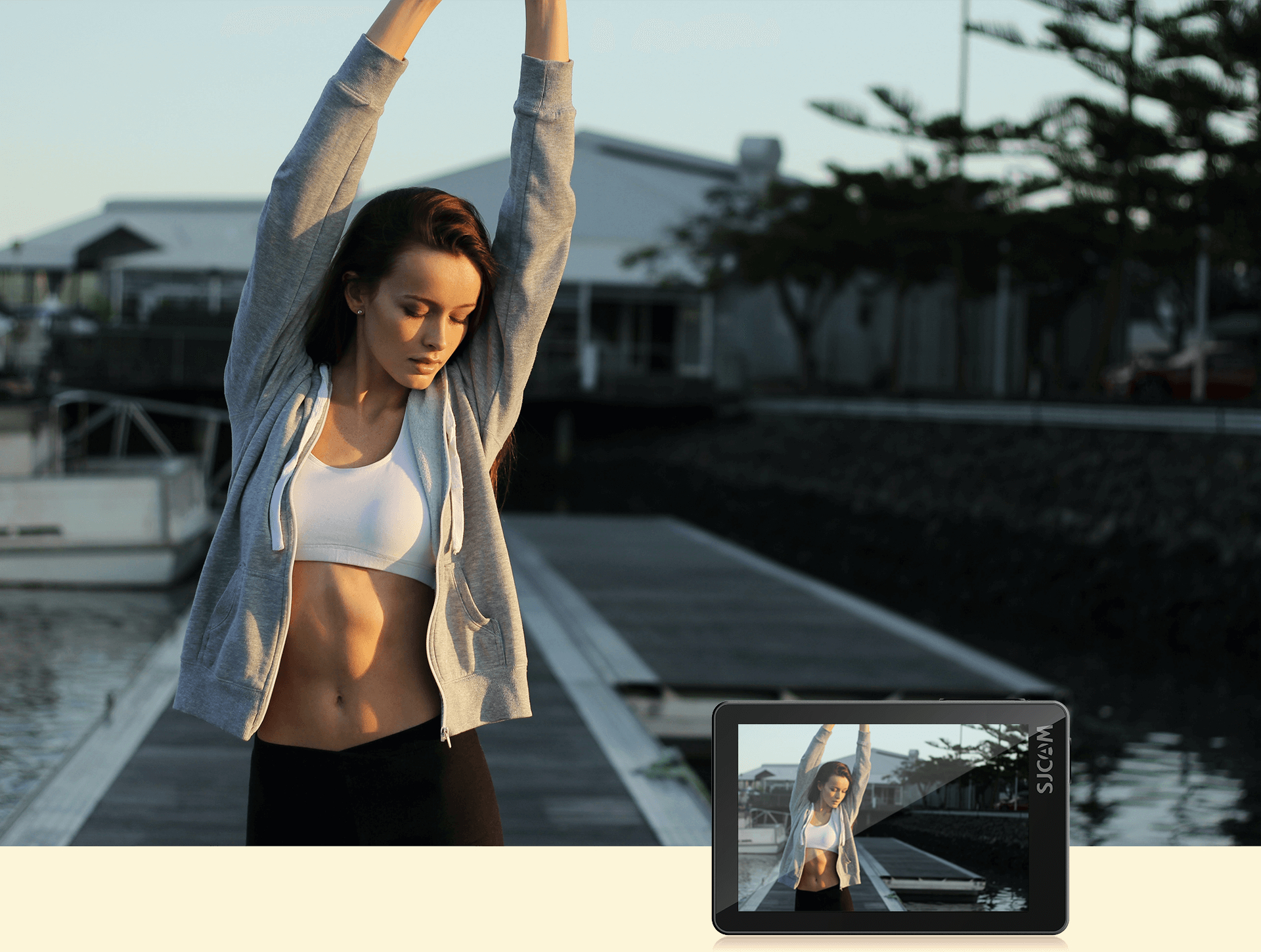 SJCAM SJ8 Dual Screen 4K veiksmo kamera