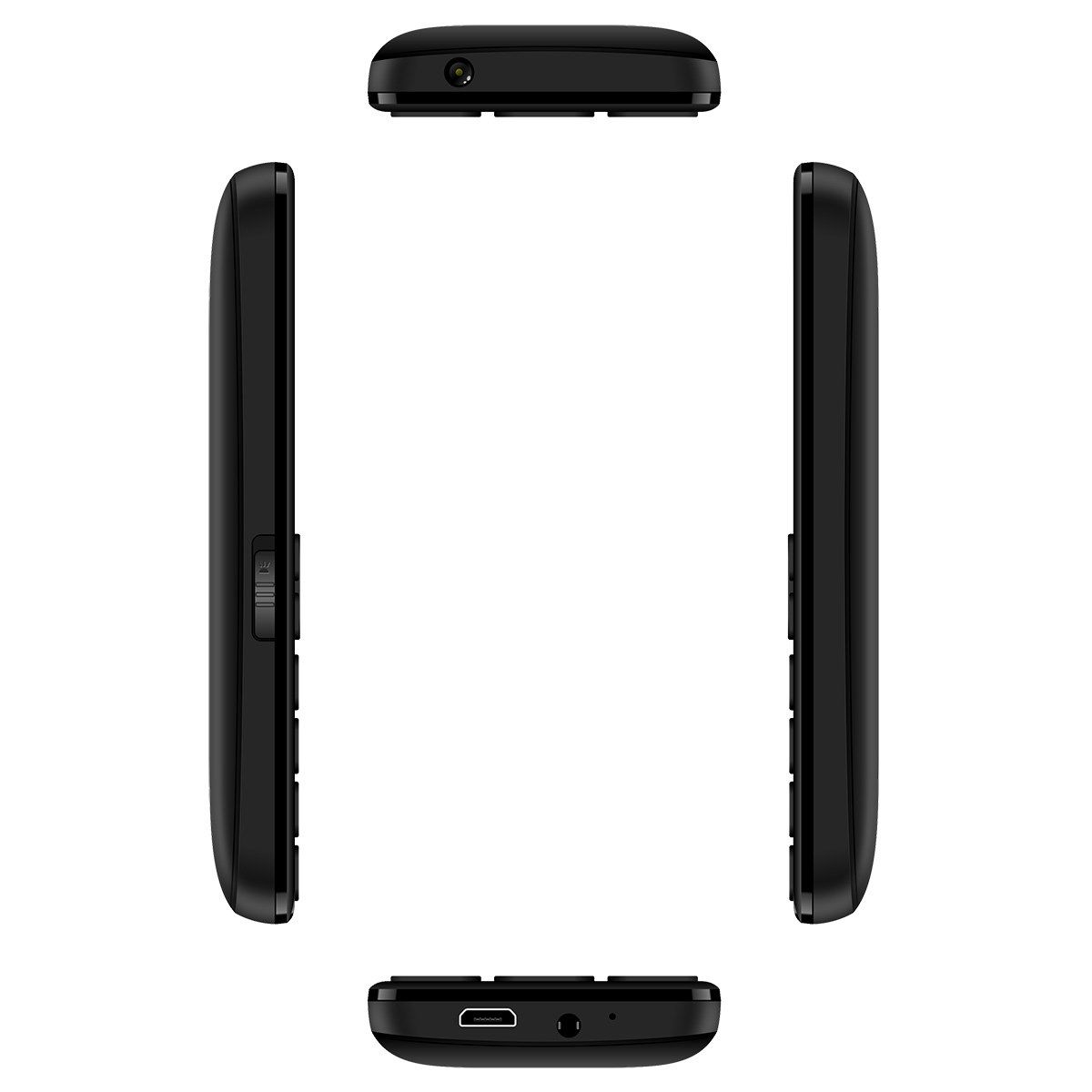 MyPhone HALO A Dual Black Compact Mobile Phone
