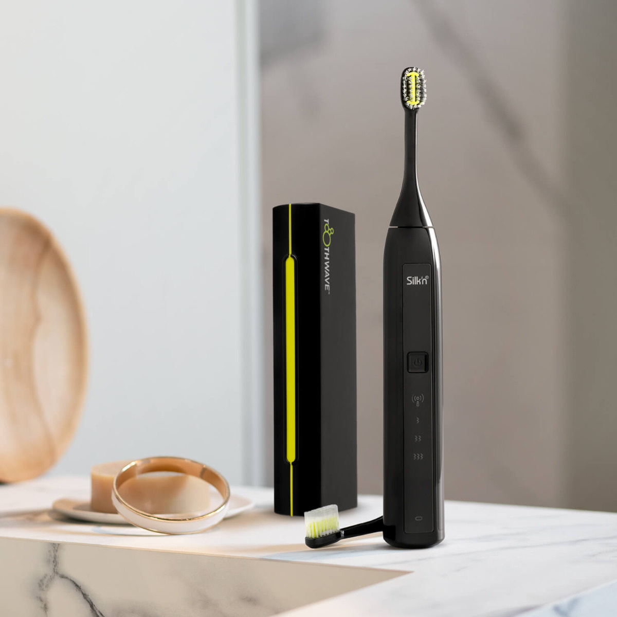 Silkn ToothWave Black TW1PE3Z001 Advanced Toothbrush