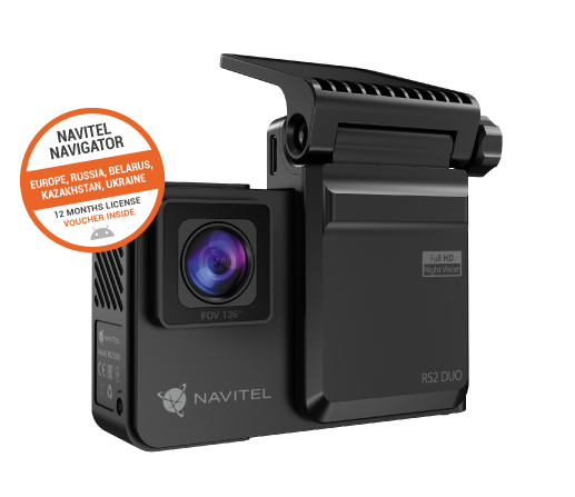 Navitel RS2 DUO Full HD Двойная Автомобильная Камера