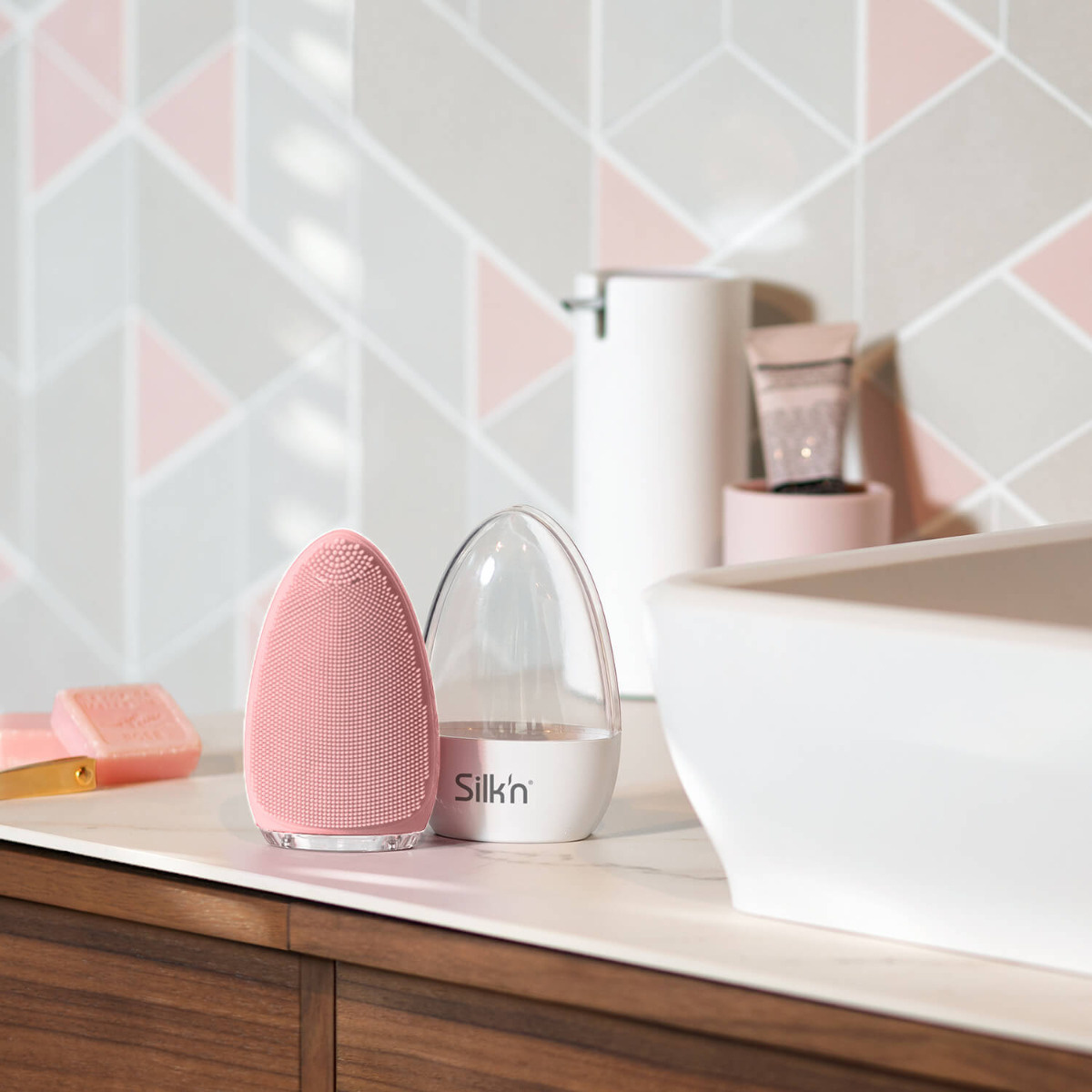 Silkn Bright Silicone Facial Cleansing Brush (FB1PE1P001)