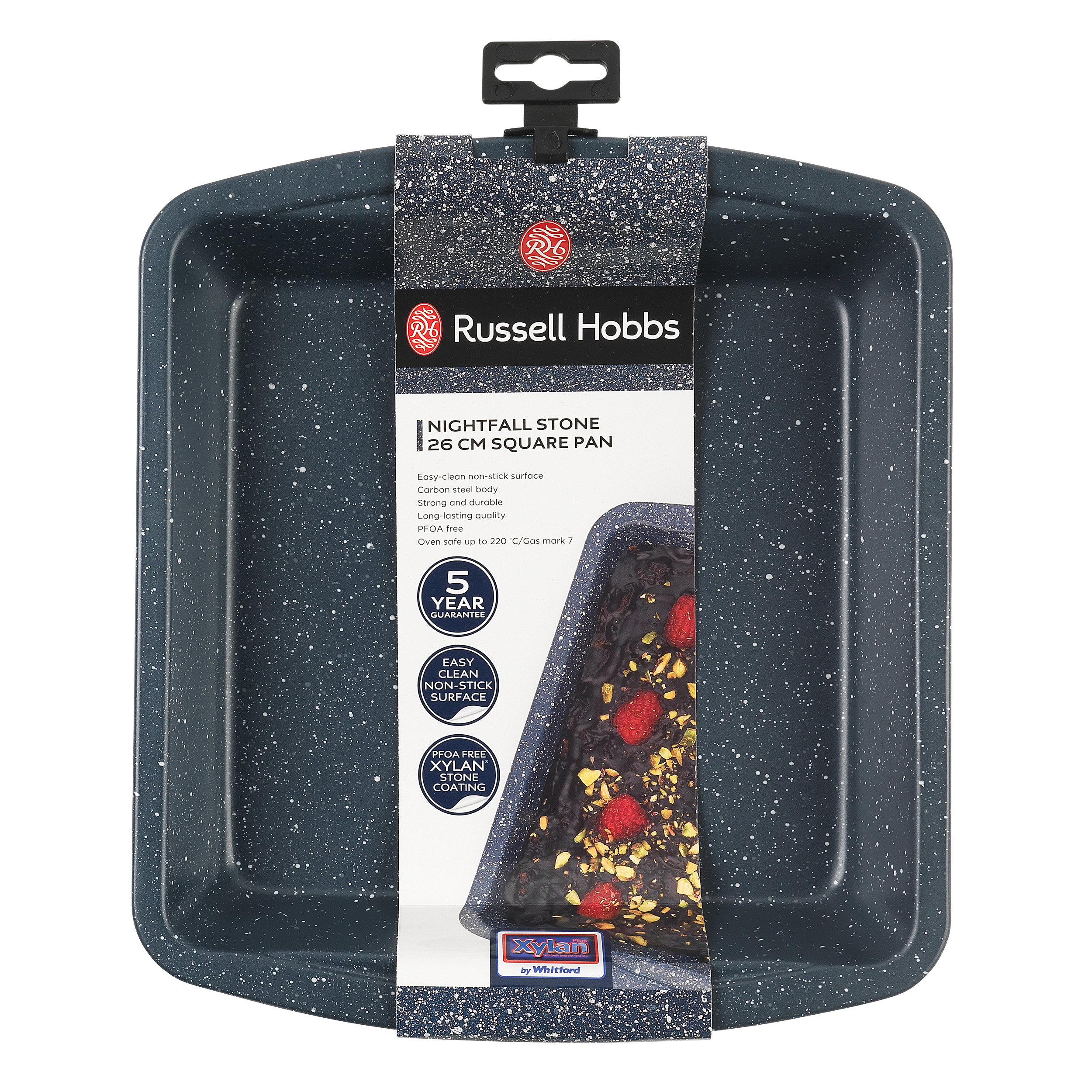 Russell Hobbs RH00997EU73 Nightfall stone square pan 26cm
