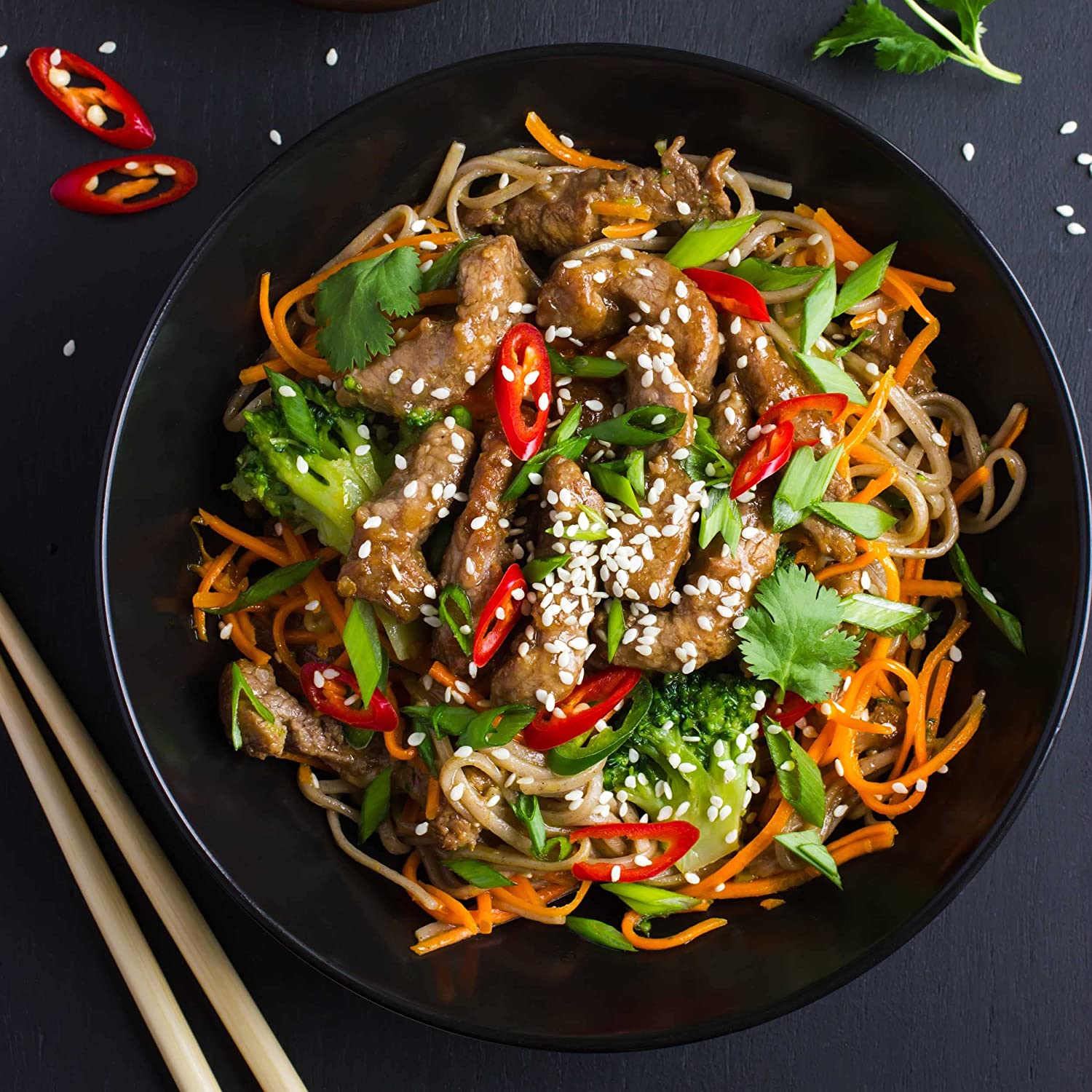 Russell Hobbs RH01860EU7 Crystaltech tall wok 28cm