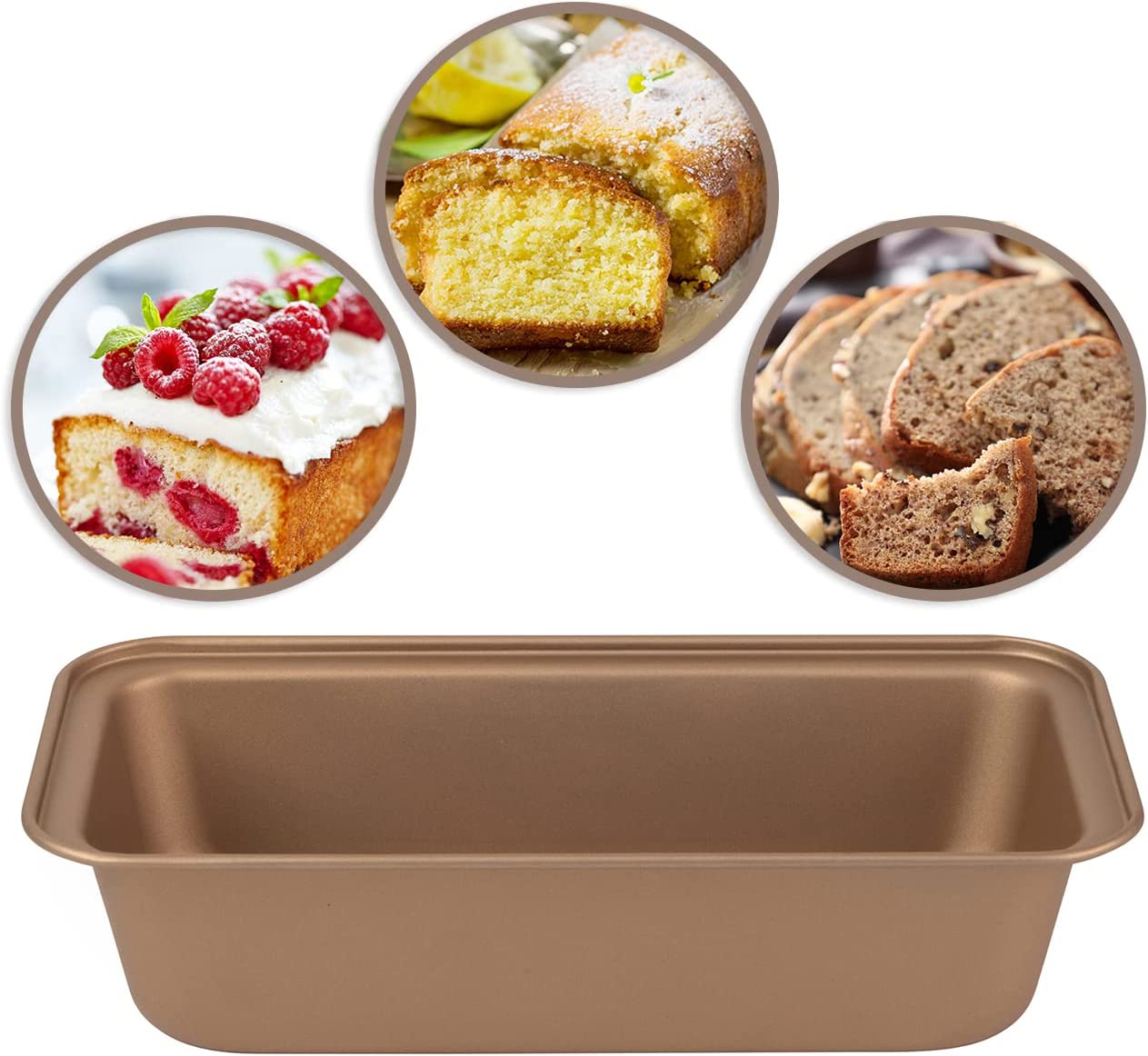 Russell Hobbs RH021471GEU7 Opulence loaf tin 28cm gold