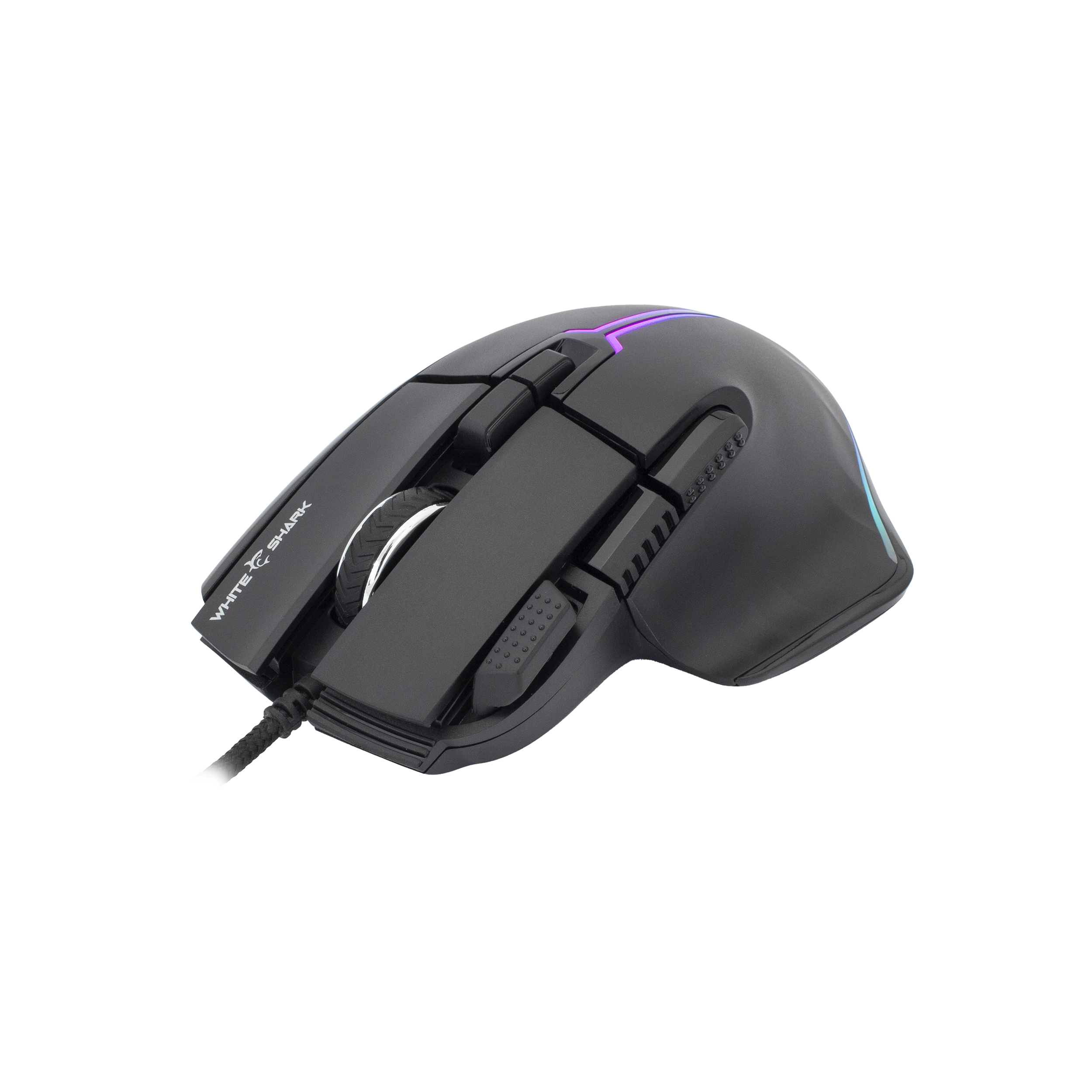 White Shark GM-9006 MARROK Black RGB / 12.000 dpi