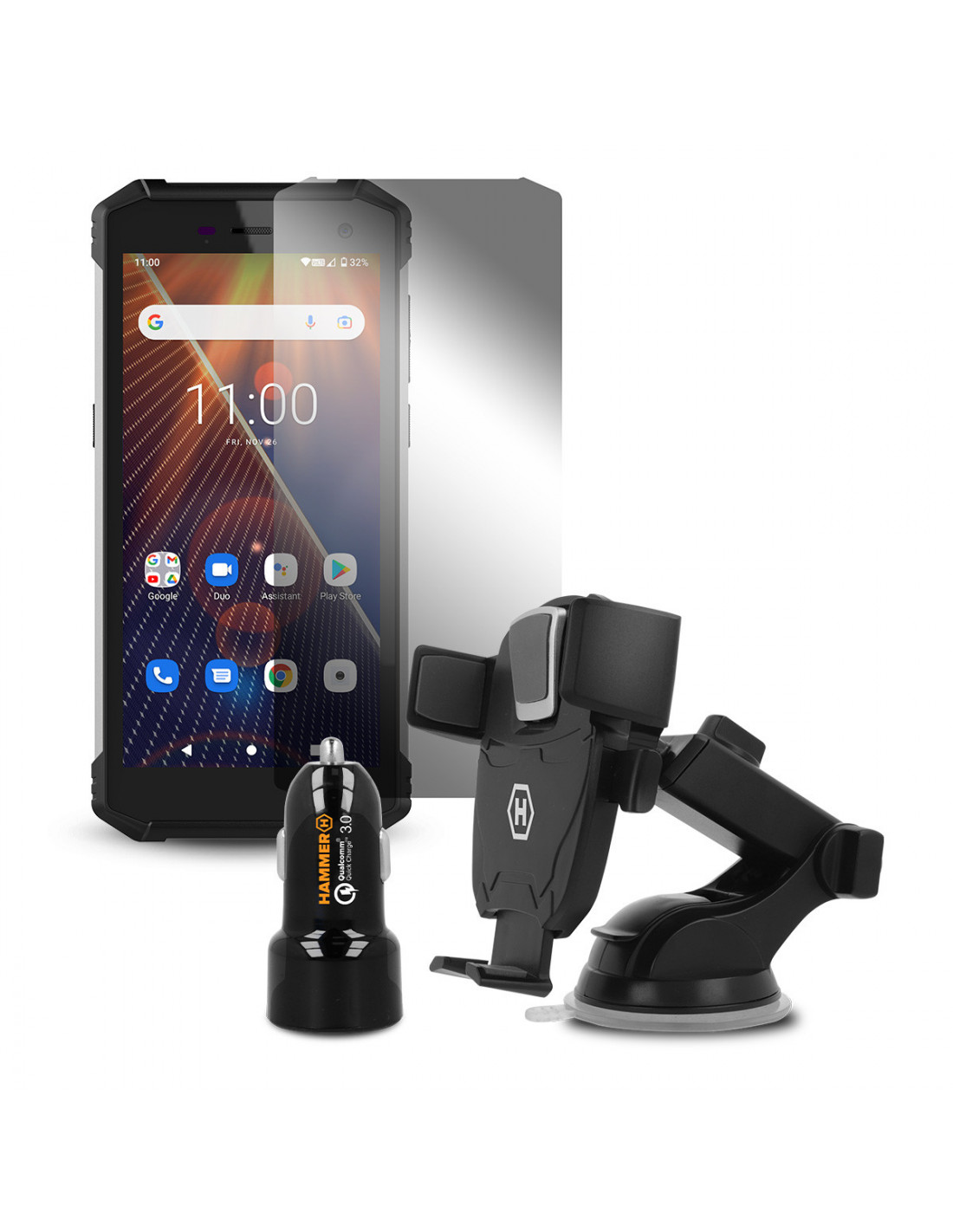 MyPhone Hammer Energy 2 Eco Dual black Extreme Pack