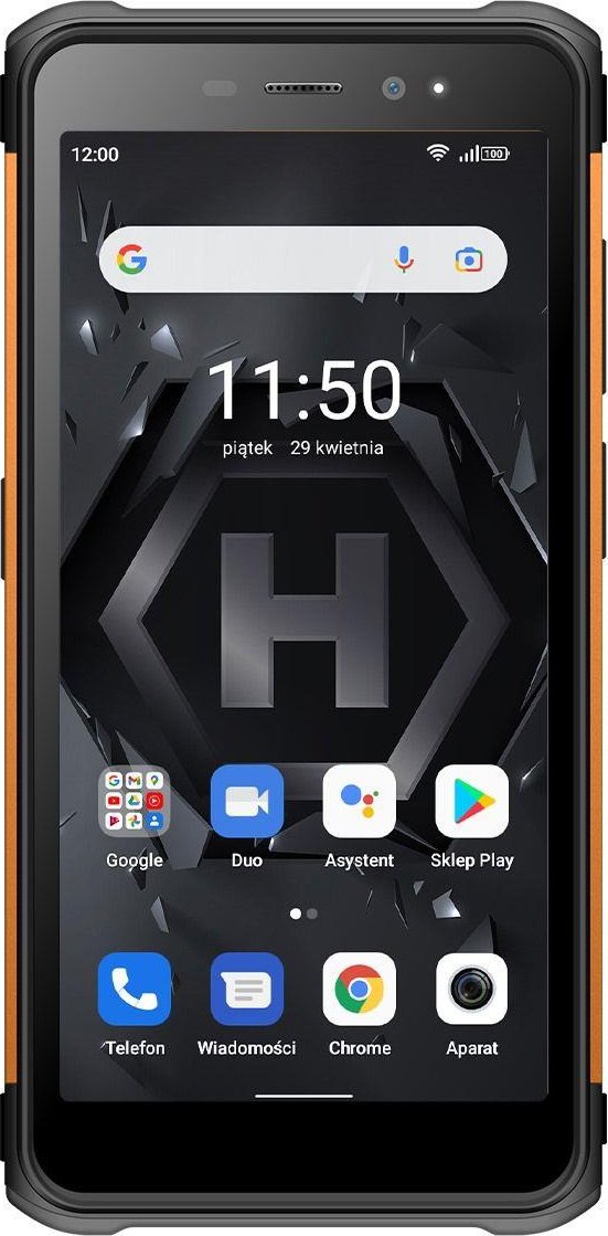 MyPhone Hammer Iron 4 Dual orange Extreme Pack