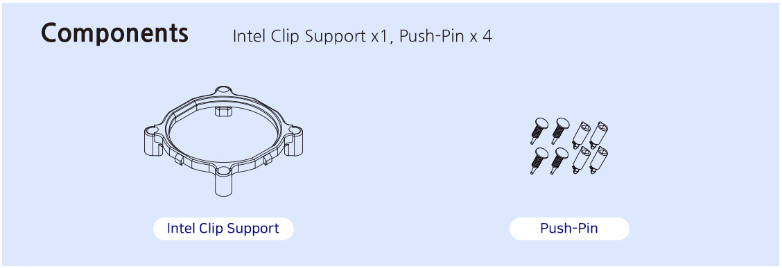 Zalman ZM-1700MKC Intel Mounting Kit