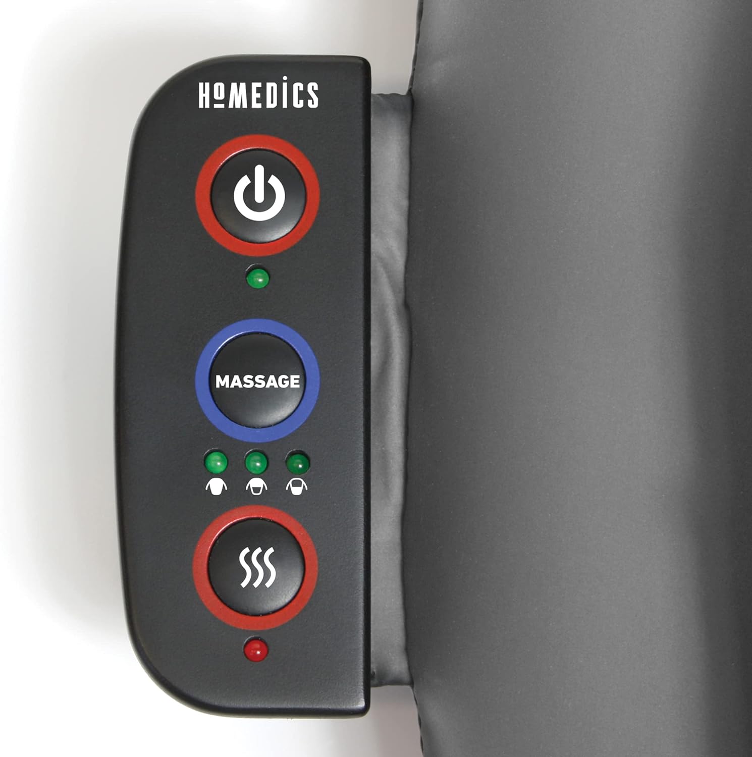 Homedics SBM-180H-EU Shiatsu Massage Chair for Back and Shoulders with Heat