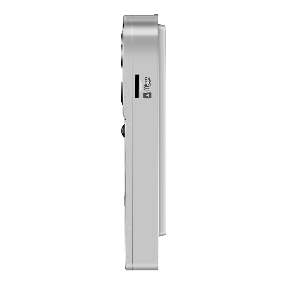 Tellur Smart WiFi Video DoorBell 1080P, Unlock function, Indoor chime, grey