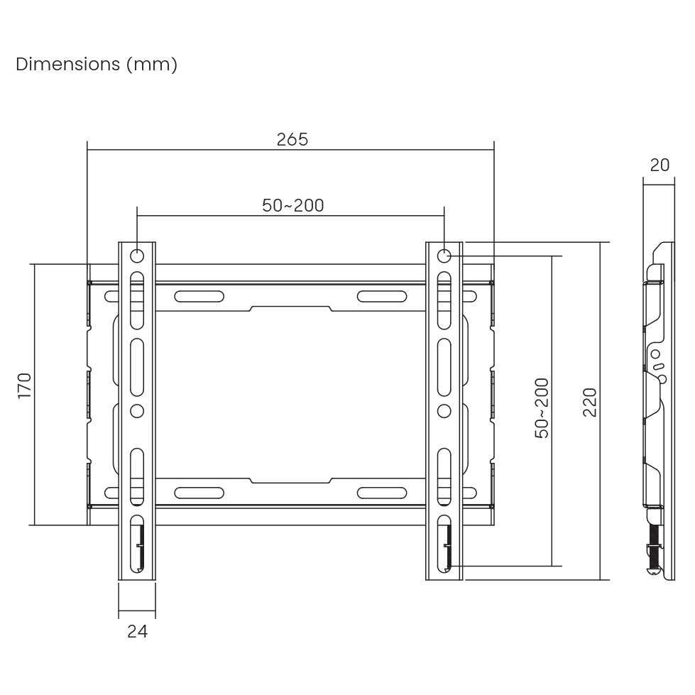 Sbox PLB-2222F-2 (23-43/45kg/200x200)