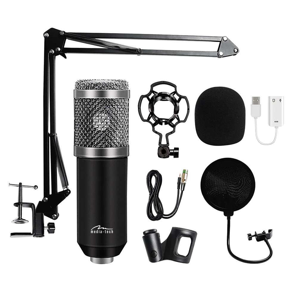 Media-Tech MT397S Studio&Streaming Microphone