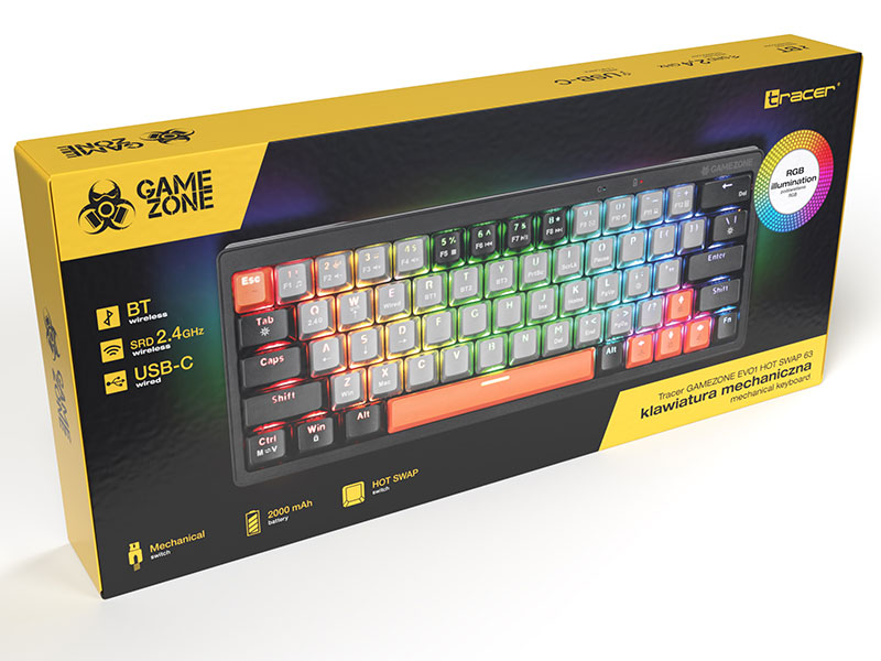 Tracer 47297 Gamezone Evo3 Hot SWAP 63 Grey