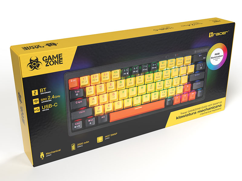 Tracer 47302 Gamezone Evo3 Hot SWAP 63 Yellow