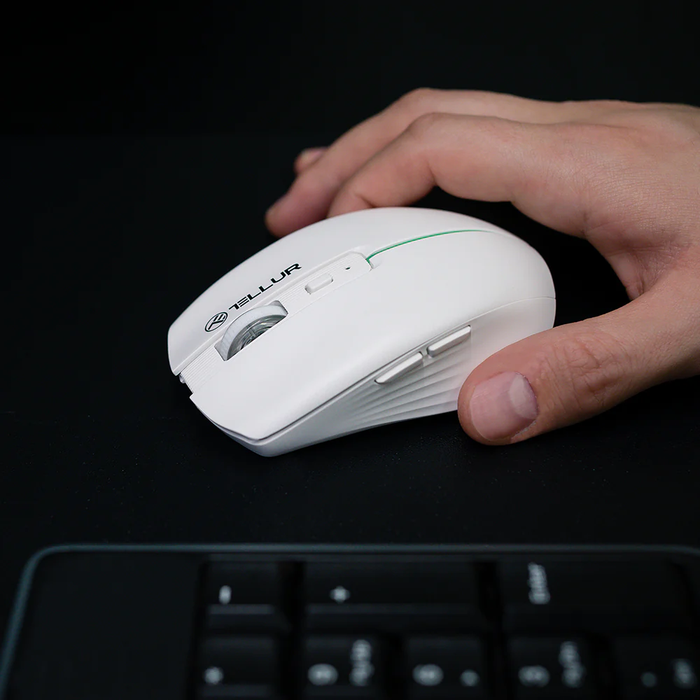 Tellur Silent Click White