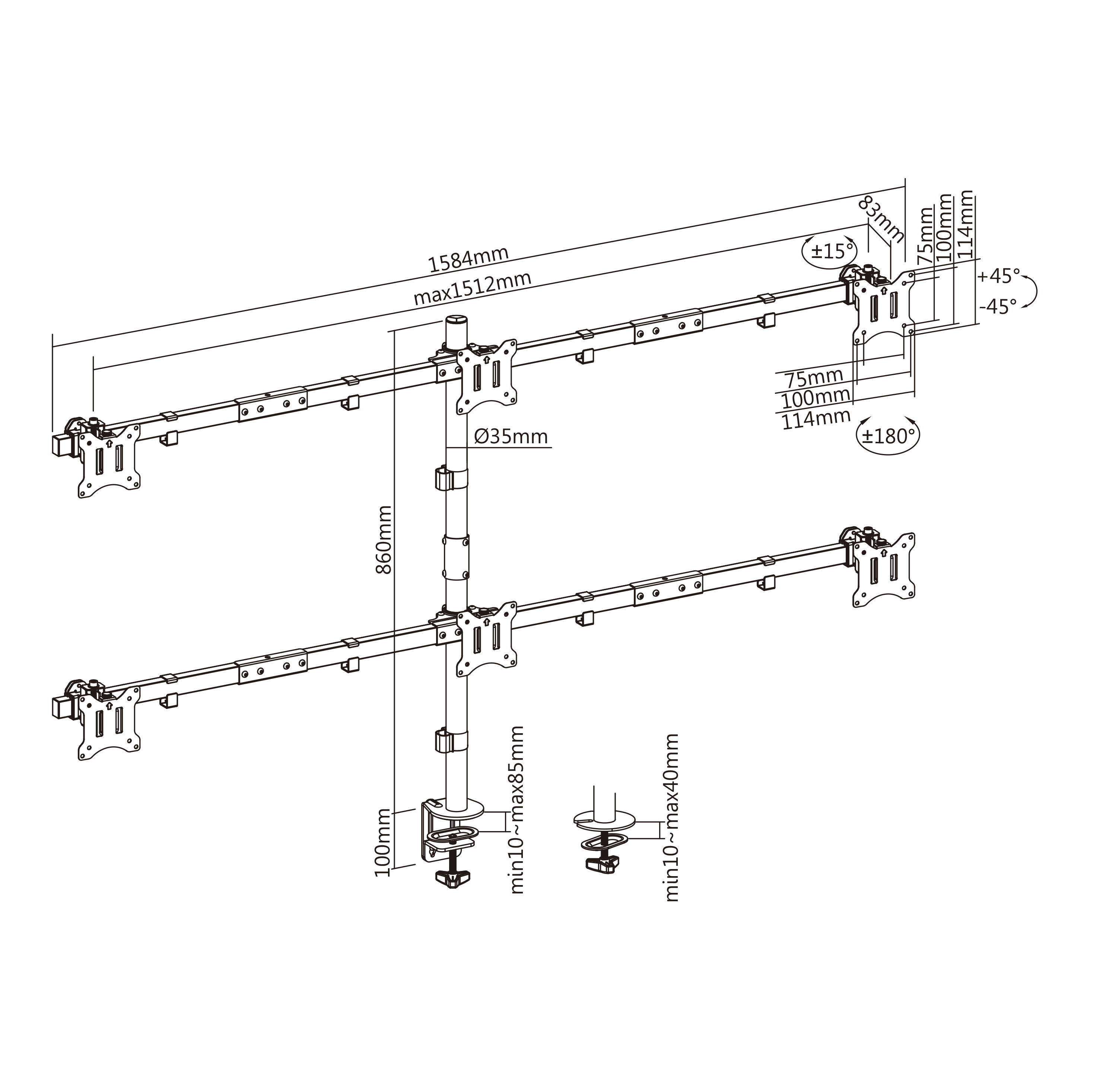 Sbox LCD-352/6-2 (17-32/7x7kg/100x100)