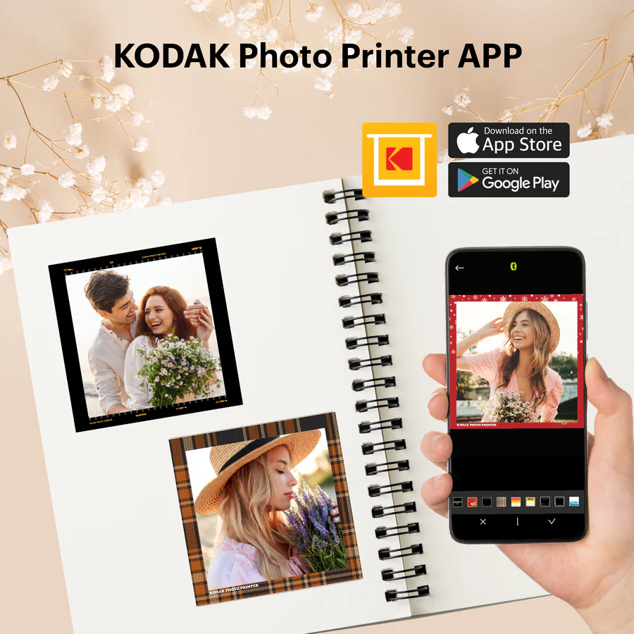 Kodak Mini Shot 3 Square Retro Instant Camera and Printer Yellow