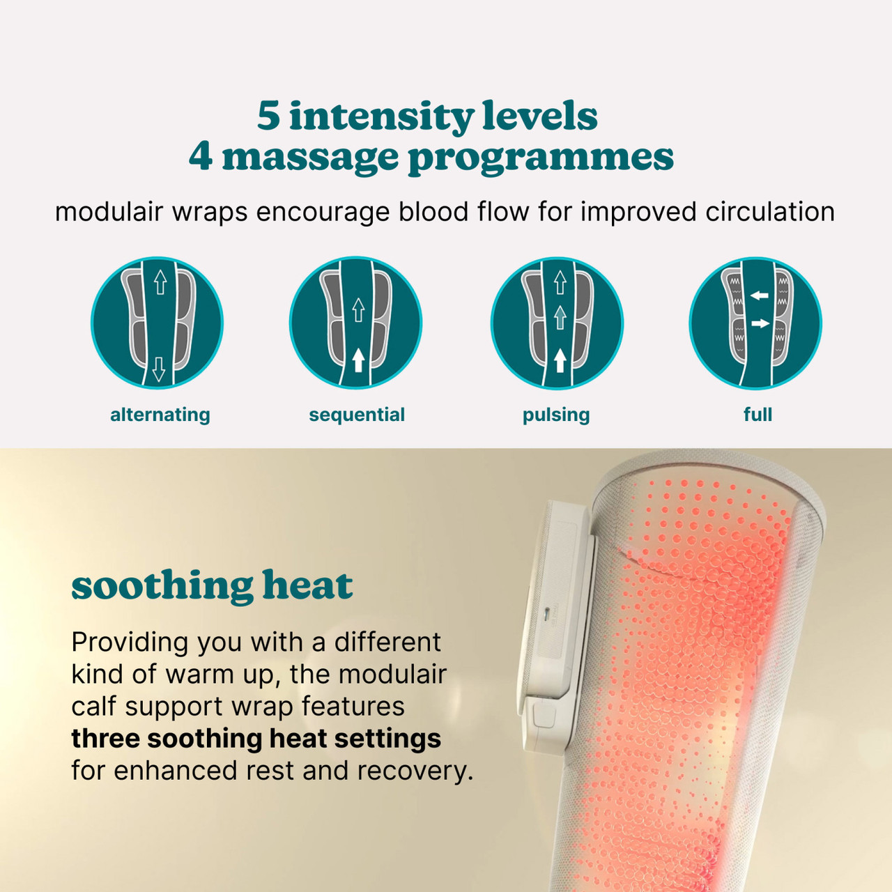 Homedics SR-CMC10H Modulair Calf Wrap Massager