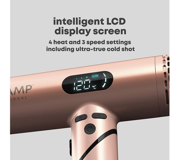 Revamp DR-6400GD-EU Dynamic Radiance x Shine Hair Dryer Gold
