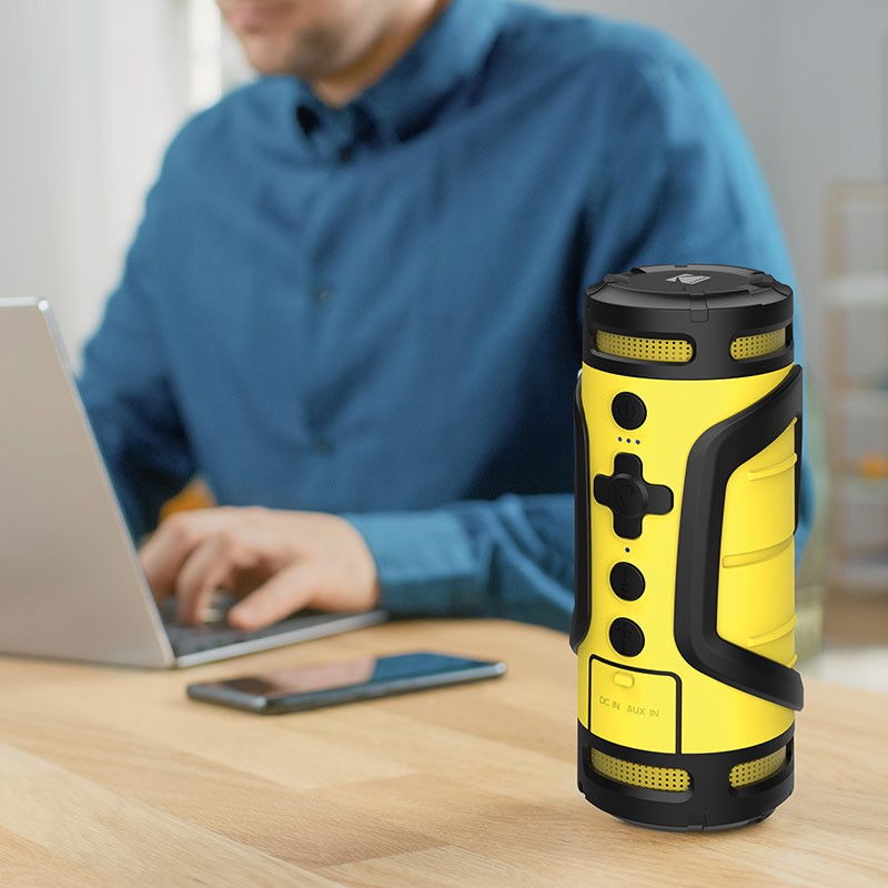Kodak PWS-2225Y Portable Wireless Speaker Yellow