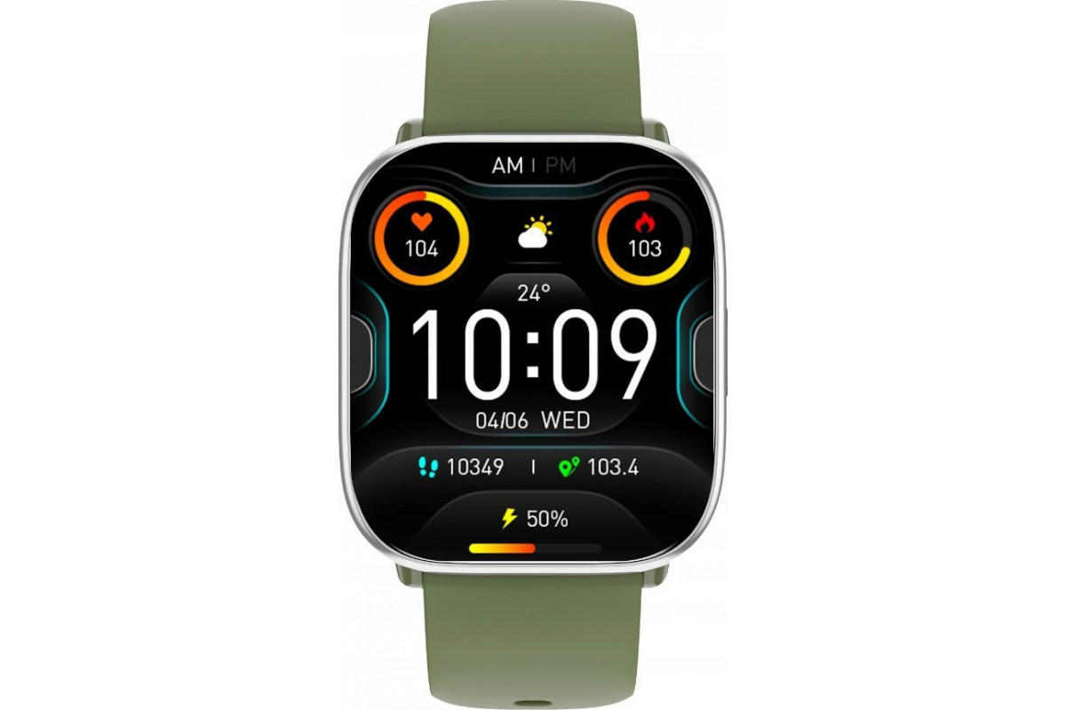 MyPhone Watch Pastel silver/greenwood