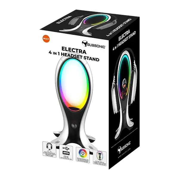 Subsonic Electra 4 in 1 Headset Stand