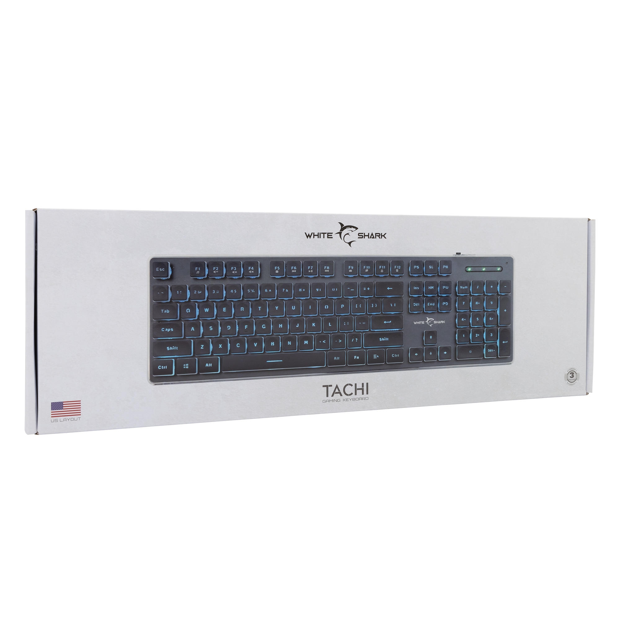 White Shark GK-003141 Tachi Black US