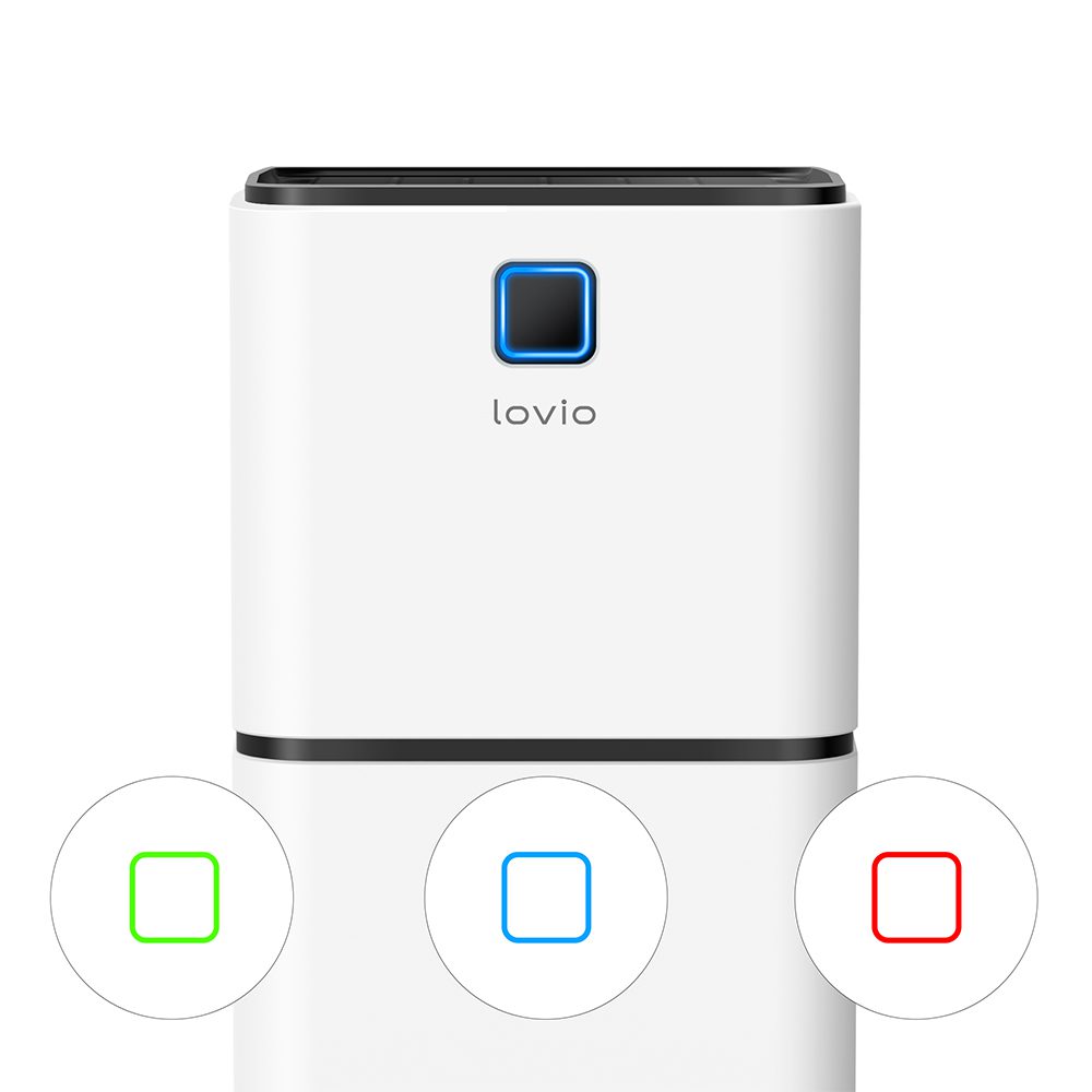 Lovio LVDE12Y1 SmartDry Dehumidifier 12L