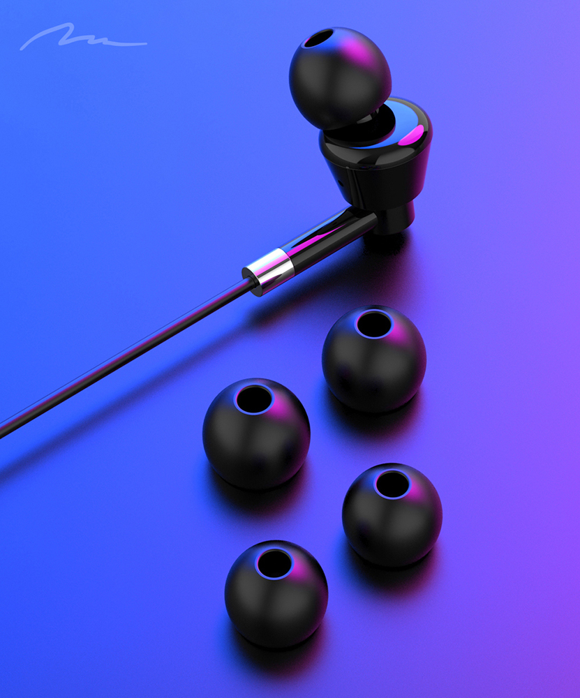 Media-Tech MT3609K Earphones All USB-C