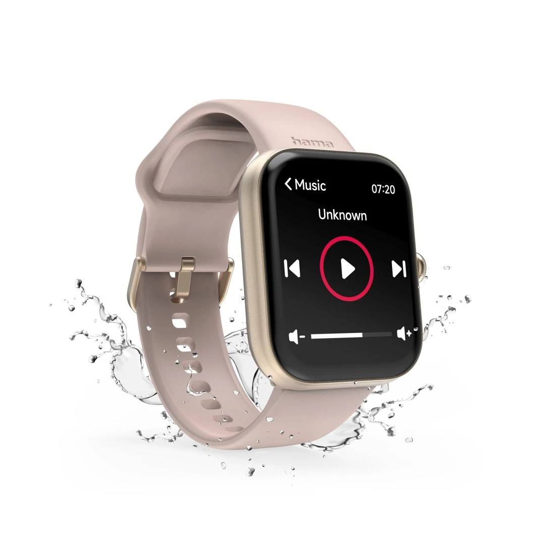 Hama 00178615 Fit Watch 5000 Rose Gold