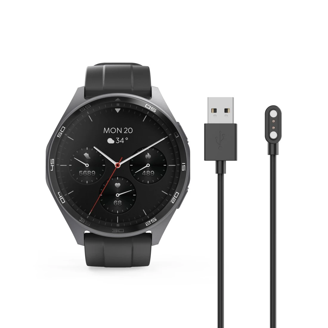 Hama 00178618 Smartwatch 7010 Black