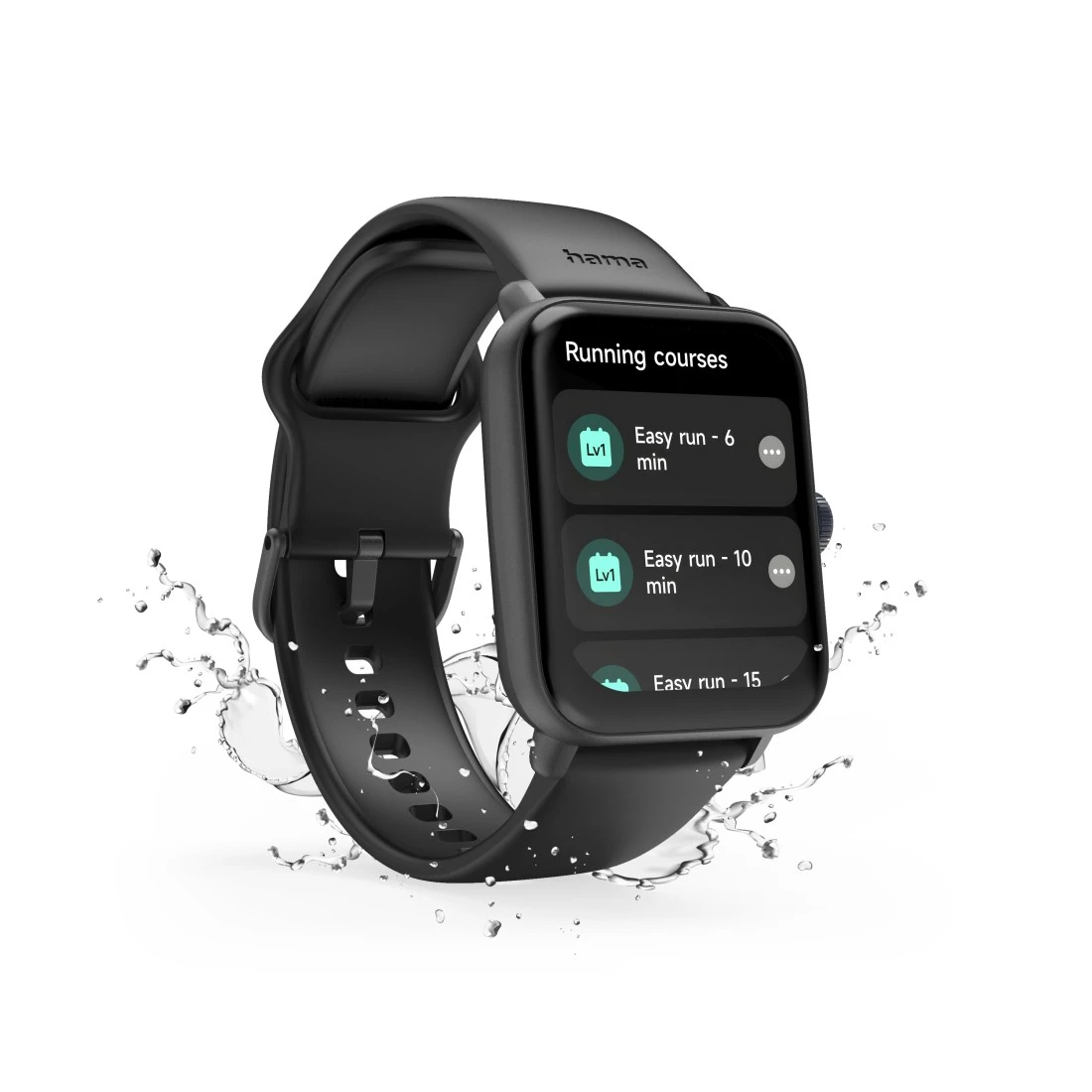 Hama 00178619 Smartwatch 6010 Black