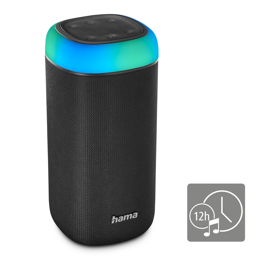 Hama 00188228 Shine 2.0  Colorful LED Illumination, Black