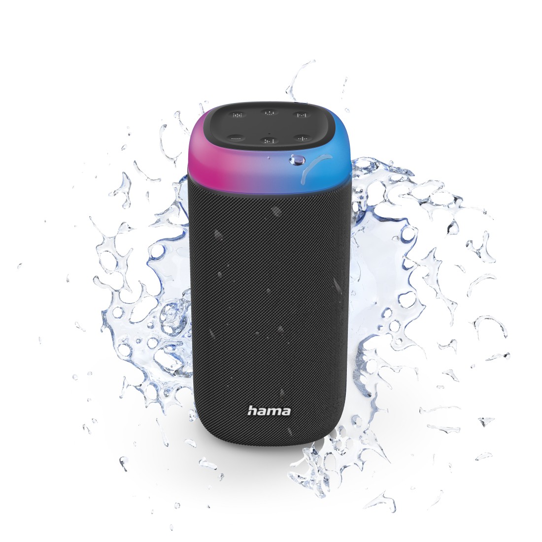 Hama 00188228 Shine 2.0  Colorful LED Illumination, Black
