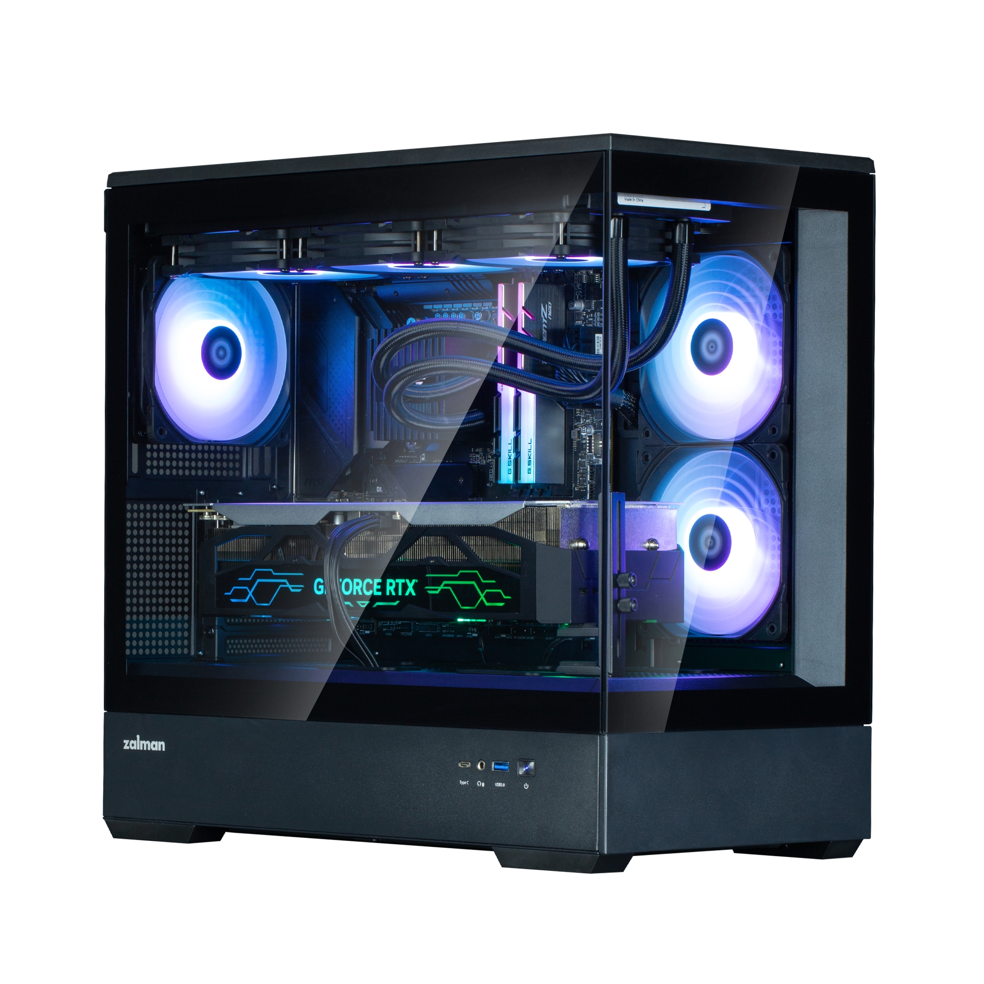 Zalman P30 Black V2 ARGB Fan x3