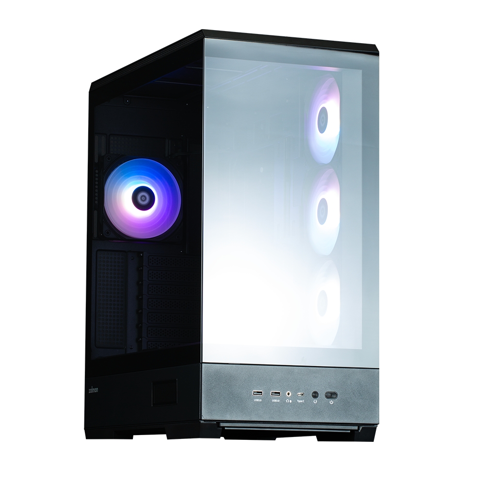 Zalman P50 DS Black, ARGB Fan x4