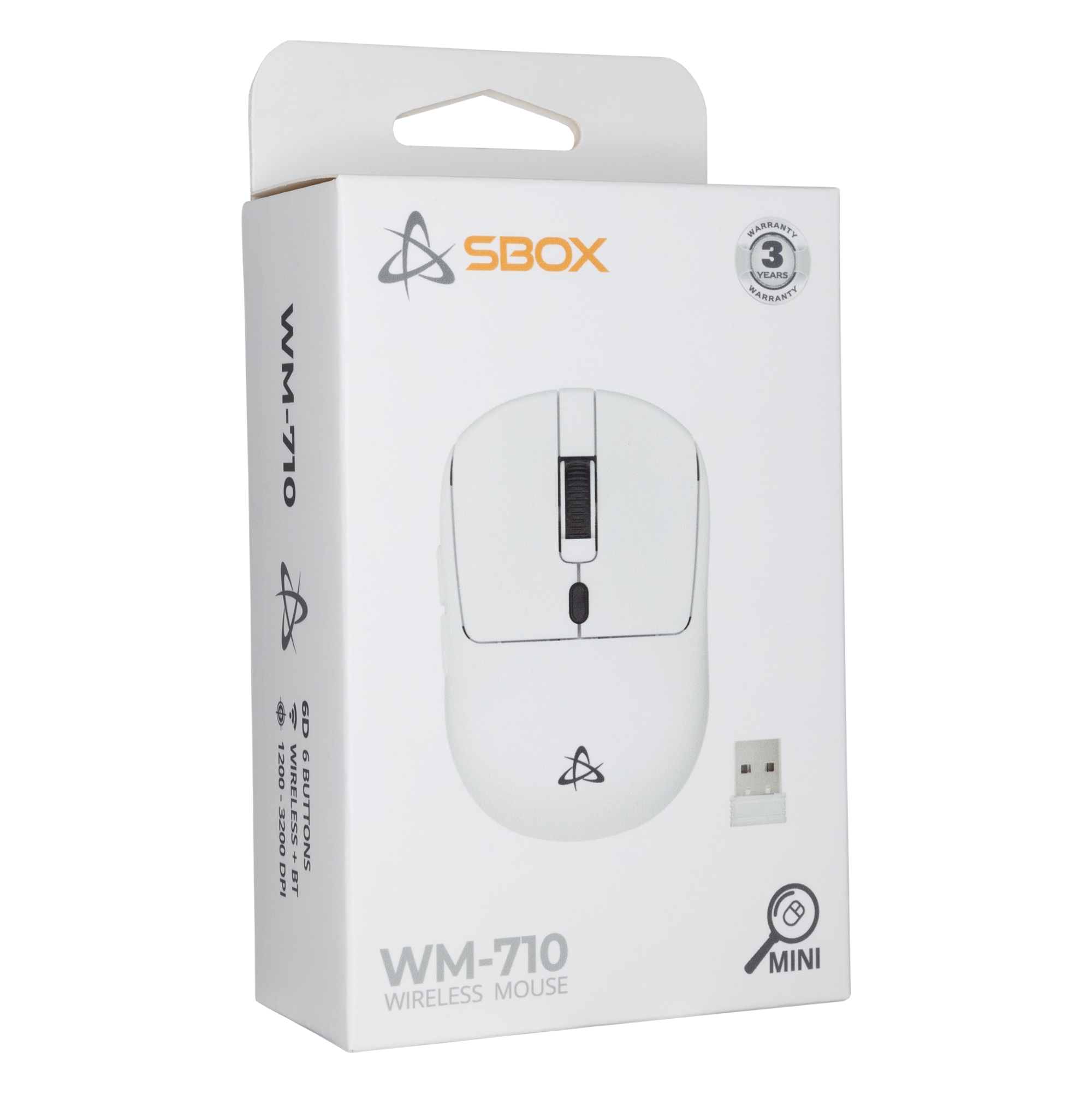 Sbox WM-710 White Wireless